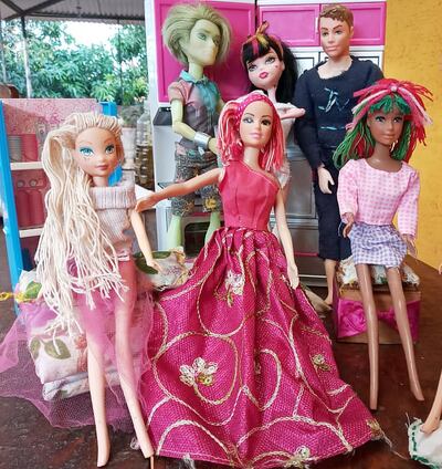 Diseños con materiales reciclados.