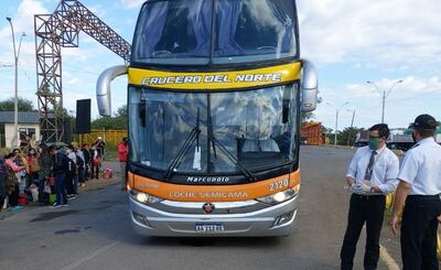 Más de 8.000 paraguayos ya retornaron al país tras el cierre de la frontera por al pandemia, desde marzo pasado.