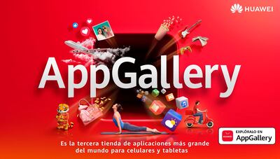 APP Gallery es la tercera tienda de aplicaciones más grande del mundo para celulares y tabletas.