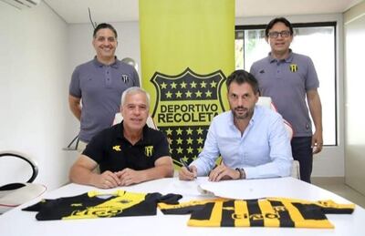 Alianza aurinegra. Ramón  Giménez y Luis Antonio Vidal.