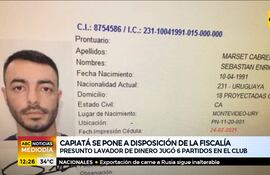 El club Deportivo Capiatá se pone a disposición de la fiscalía