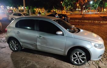 Vehículo implicado en el accidente.