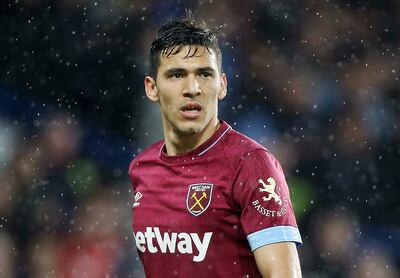 El paraguayo Fabián Balbuena (29 años) del West Ham United.