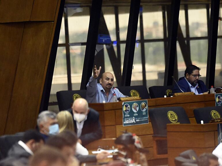El diputado Édgar Ortiz (PLRA, llanista) junto con el diputado Enrique Mineur (PLRA, llanista) fueron los únicos opositores que votaron a favor del juicio político.