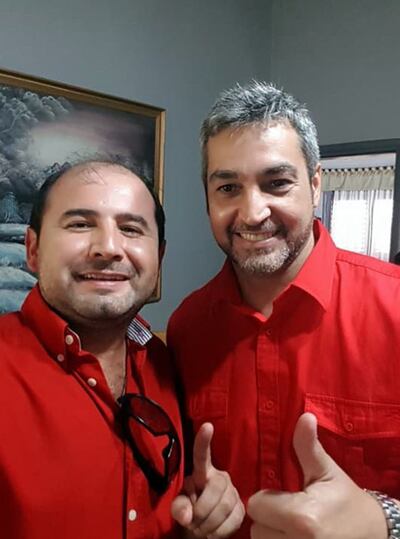 Wilfrido Victoriano Quintana Parodi y Mario Abdo Benítez.