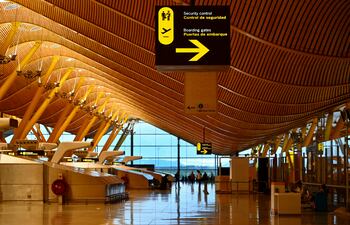 Terminal 4 del aeropuerto Adolfo Suárez Madrid-Barajas en una foto hecha en mayo pasado.
