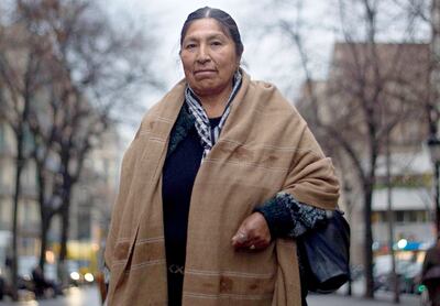 Esther Morales, hermana mayor del expresidente de Bolivia, Evo Morales, falleció ayer en Oruro, víctima del covid-19. (EFE)