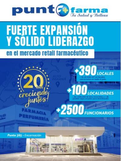 Punto Farma celebra sus 20 años.