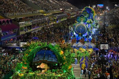 La escuela de samba Vila Isabel en Río de Janeiro. (archivo)