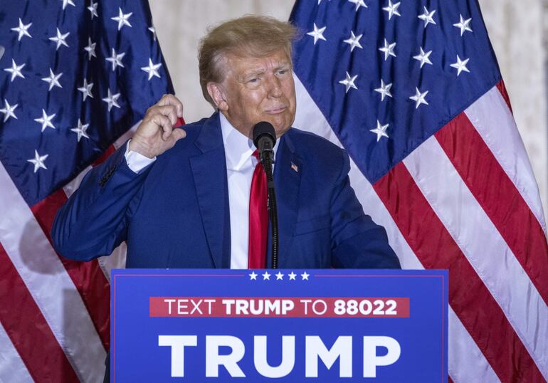 Expresidente de los Estados Unidos, Donald Trump.