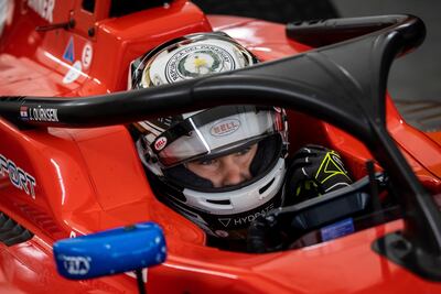 Concentrado y con el objetivo de hacer una carrera histórica, Joshua Duerksen en Mónaco.