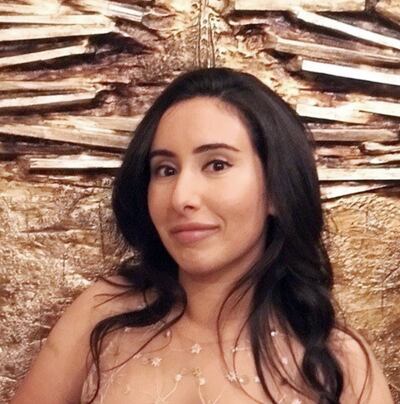 Una foto sin fechar de la campaña “Liberen a Latifa” repartida por las onegés internacionales.