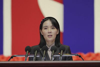 Kim Yo-jong, hermana del líder norcoreano Kim Jong-un.