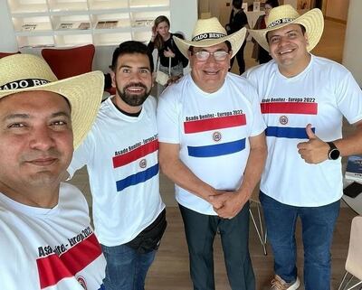 Don Benjamín Benítez y su equipo de profesionales gastronómicos llevaron por segunda vez los sabores paraguayos a Portugal.