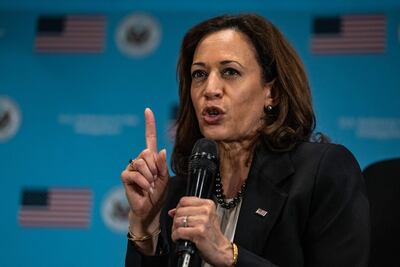 Kamala Harris, vicepresidenta de los Estados Unidos.