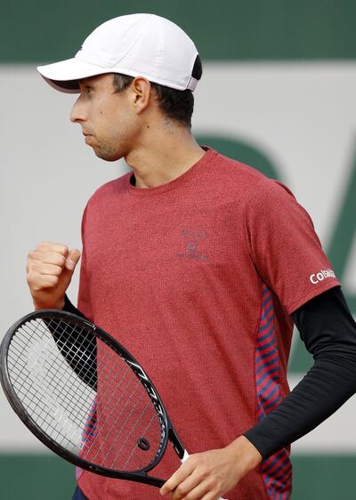 Daniel Elahi Galán, colombiano que medirá a Novak Djokovic.