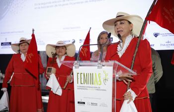 Representantes de las cocineras de las picanterías (casas de comida) de Arequipa (Perú).
