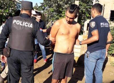 Daniel Aquino López, alias “Dani’i” cayó ayer en Minga Guazú.