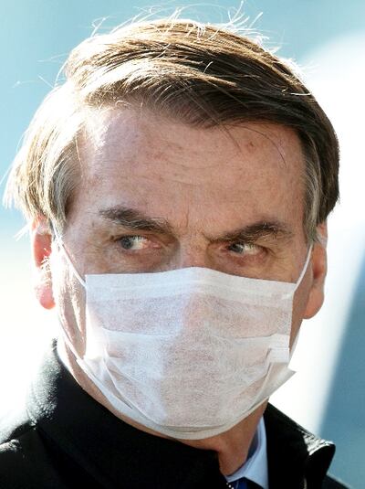 Jair Bolsonaro, presidente de Brasil.