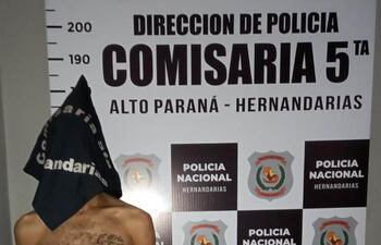 El aprehendido Facundo Catriel Bima López (26) quedó detenido a disposición del Ministerio Público.