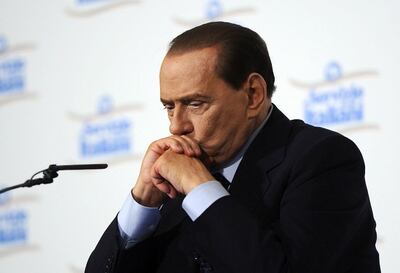 Silvio Berlusconi.
