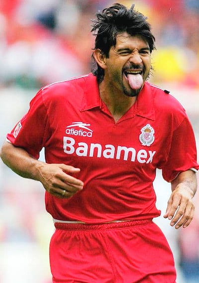 José Cardozo, máximo artillero en la historia del Toluca.