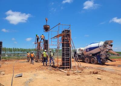 Avanzan los primeros trabajos del Hospital de Coronel Oviedo.