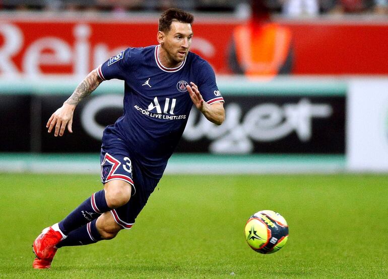 Lionel Messi debutó en el PSG