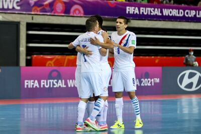 La Albirroja de futsal FIFA venció a Angola.