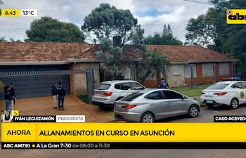 Caso Acevedo: allanan vivienda de la familia de Papo Morales