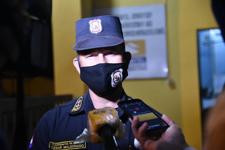 Comisario César Maldonado, subjefe de la 15ª Central Barcequillo.