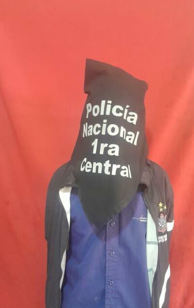 Derlis Ramón Páez Sosa, detenido.