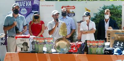 Héctor Ortega (h), flamante campeón del certamen que concluyó ayer en el Asunción Golf Club.