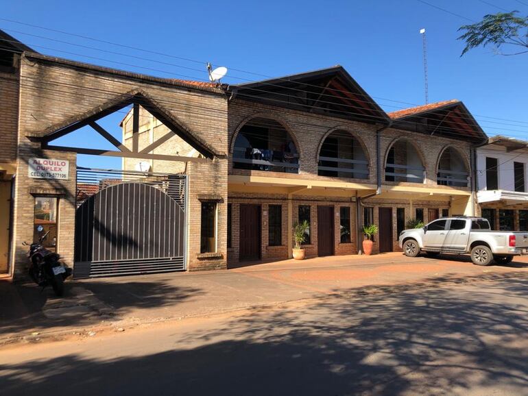 Humberto Rosetti fue inquilino de este edificio propiedad del senador Javier Zacarías.