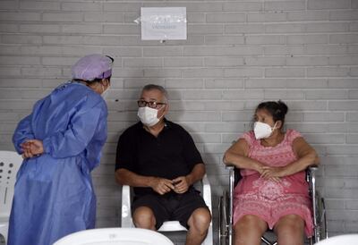 Vacunatorio del hospital de Barrio Obrero.