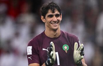Yassine Bono, arquero de Marruecos y del Sevilla