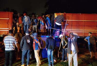 Un grupo proveniente del Chaco se sumó a comunidades de otros puntos del país que ya estaba aguardando en el sitio, donde harán un Aty Guasú.