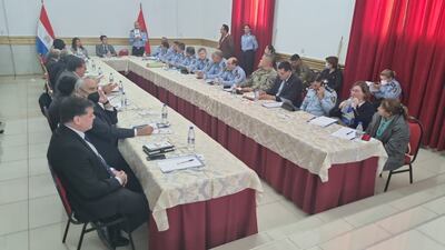 Autoridades nacionales se reunieron para analizar inseguridad reinante en Asunción.