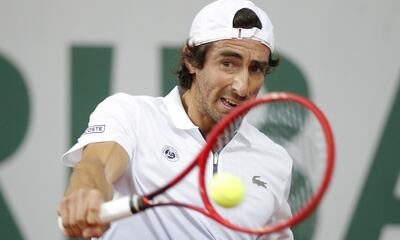 El uruguayo Pablo Cuevas está en segunda ronda donde medirá al griego Stefanos Tsitsipas.