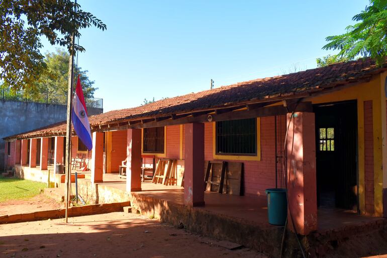 Pabellón del Colegio San Gervasio de Independencia donde asesinaron a la directora. 