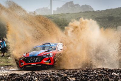 Fabrizio Zaldívar se encuentra en el quinto lugar de la WRC2 Junior