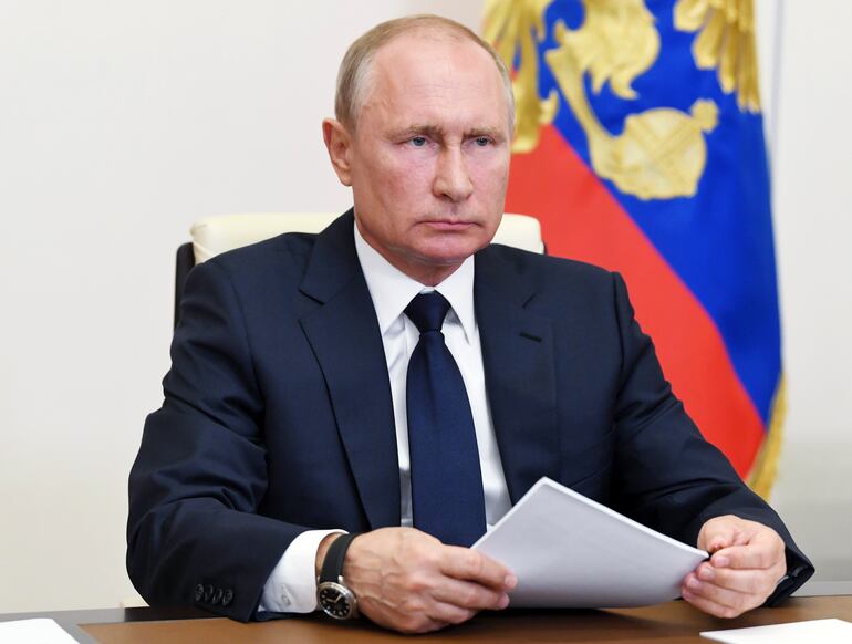 Vladimir Putin, presidente de Rusia.