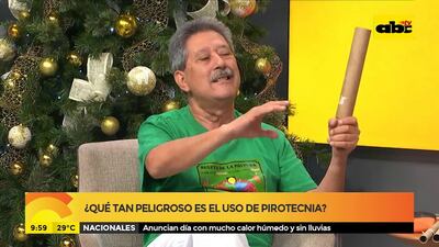 ¿Qué tan peligroso es el uso de pirotecnia?