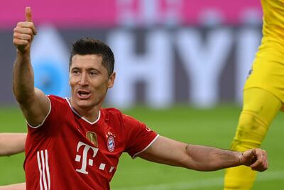 Lewandowski está cerca de igualar la marca de Müller.