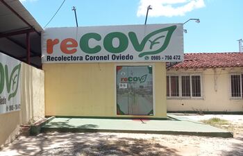 Oficina de la empresa Recolectora de Coronel Oviedo (RECOV)