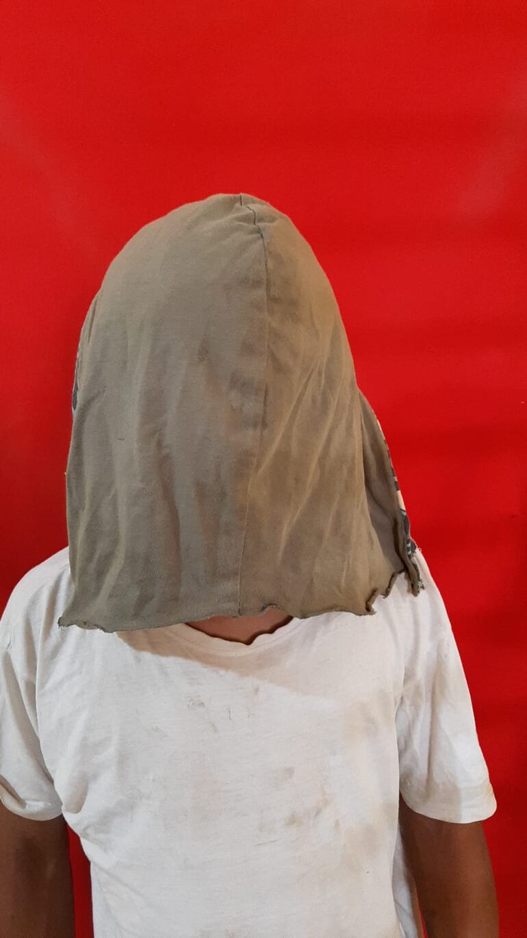 Detenido en Zeballos Cué. (gentileza).