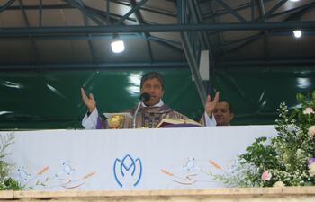 Monseñor Miguel Ángel Cabello, obispo de la Diócesis de Concepción.