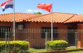 Local de la Municipalidad de Abai, departamento de Caazapá.