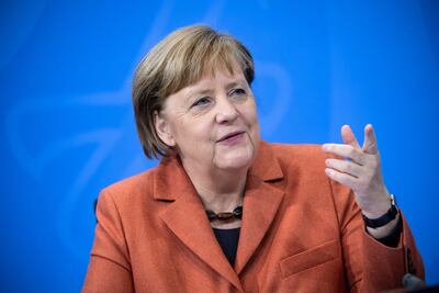 Angela Merkel, canciller de Alemania.