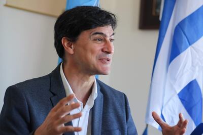 El responsable regional del Programa de Política Científica, Tecnológica y de innovación de la Unesco, Guillermo Anllo.